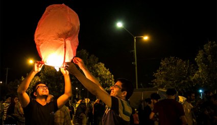 جشنواره بالن ها در بجنورد. تصاویر