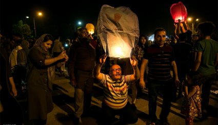 جشنواره بالن ها در بجنورد. تصاویر