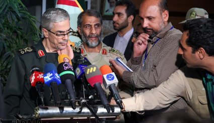 بازدید سرلشکر باقری از فرماندهی مرزبانی نیروی انتظامی. تصاویر