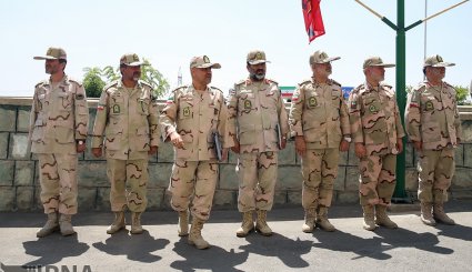 بازدید سرلشکر باقری از فرماندهی مرزبانی نیروی انتظامی. تصاویر
