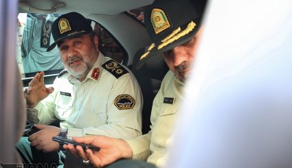بازدید سرلشکر باقری از فرماندهی مرزبانی نیروی انتظامی. تصاویر