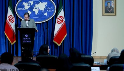 نشست خبری سخنگوی وزارت امور خارجه. تصاویر