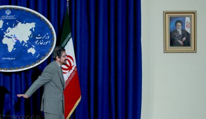 نشست خبری سخنگوی وزارت امور خارجه. تصاویر