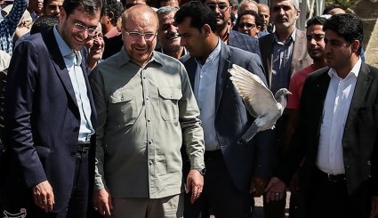 بازدید شهردار تهران از فاز دوم باغ پرندگان تهران. تصاویر