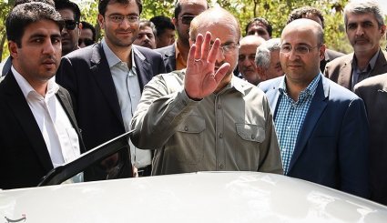 بازدید شهردار تهران از فاز دوم باغ پرندگان تهران. تصاویر