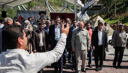 بازدید شهردار تهران از فاز دوم باغ پرندگان تهران. تصاویر