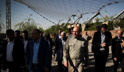 بازدید شهردار تهران از فاز دوم باغ پرندگان تهران. تصاویر