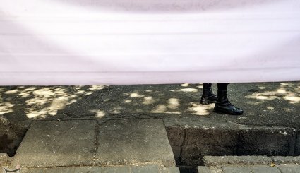 بازسازی صحنه جرم سرقت مسلحانه از طلافروشی. تصاویر
