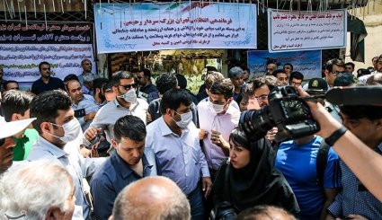 بازسازی صحنه جرم سرقت مسلحانه از طلافروشی. تصاویر

