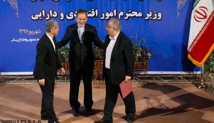 تودیع و معارفه وزیر امور اقتصادی و دارایی. تصاویر