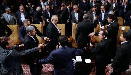 تودیع و معارفه وزیر امور اقتصادی و دارایی. تصاویر