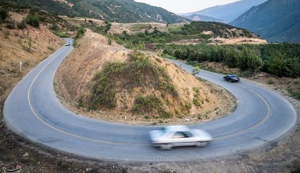 طبیعت تابستانی جنگل اولنگ و چشمه گل رامیان
