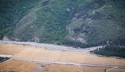 طبیعت تابستانی جنگل اولنگ و چشمه گل رامیان