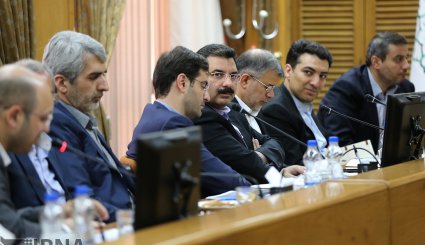دیدار محمد علی نجفی با مدیران شهرداری و اعضاء شورای شهر تهران. تصاویر