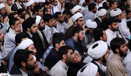دیدار طلاب حوزه‌های علمیه استان تهران با رهبر معظم انقلاب