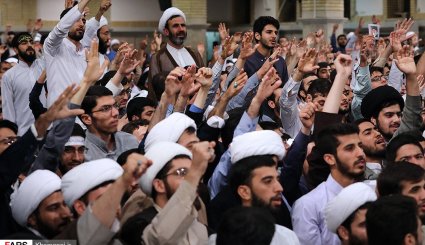 دیدار طلاب حوزه‌های علمیه استان تهران با رهبر معظم انقلاب