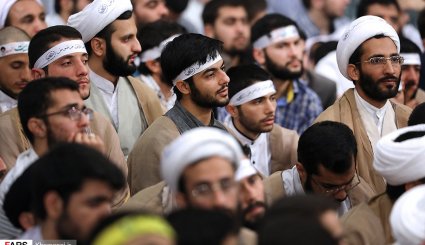 دیدار طلاب حوزه‌های علمیه استان تهران با رهبر معظم انقلاب