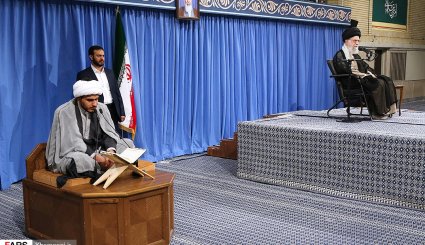 دیدار طلاب حوزه‌های علمیه استان تهران با رهبر معظم انقلاب