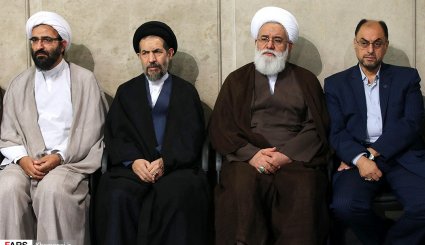 دیدار طلاب حوزه‌های علمیه استان تهران با رهبر معظم انقلاب