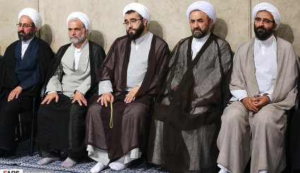 دیدار طلاب حوزه‌های علمیه استان تهران با رهبر معظم انقلاب