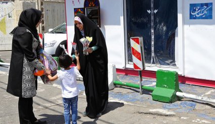 حرکتی متفاوت برای ترویج حجاب