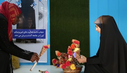 حرکتی متفاوت برای ترویج حجاب