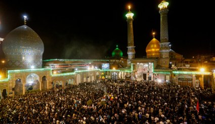 شب سوم مراسم عزاداری ایام مسلمیه در شهر ری. تصاویر