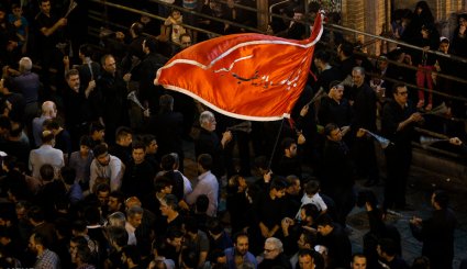شب سوم مراسم عزاداری ایام مسلمیه در شهر ری. تصاویر