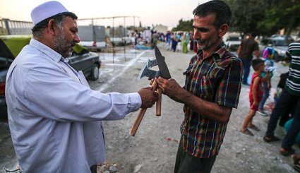 بندر ترکمن در آستانه عید قربان. تصاویر