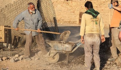 اردوی جهادی در مناطق محروم استان قم/ تصاویر