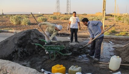اردوی جهادی در مناطق محروم استان قم/ تصاویر
