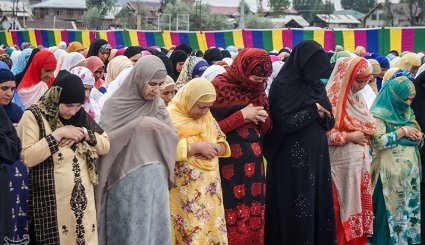 درگیری پلیس هند و نمازگزاران عید قربان در کشمیر