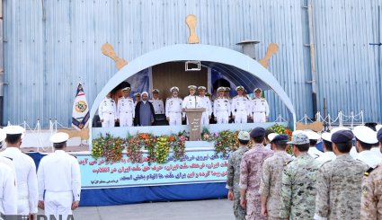 مراسم استقبال از ناوگروه چهل وهفتم نیروی دریایی ارتش. تصاویر