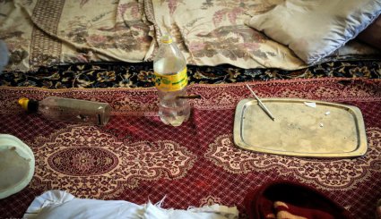 طرح ضربتی پلمب ده ها مرکز تهیه و توزیع مواد مخدر در مشهد. تصاویر