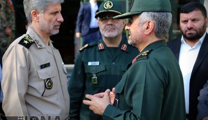 دیدار فرمانده کل سپاه پاسداران انقلاب اسلامی با وزیر دفاع و پشتیبانی نیروهای مسلح-تصاویر
