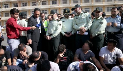 دستگیری 213 نفر از اراذل و اوباش پایتخت + تصاویر
