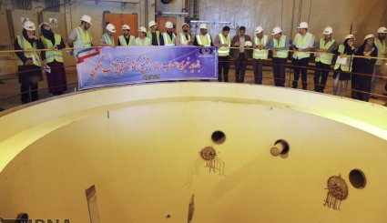 اولین بازدید خبرنگاران از راکتور آب سنگین اراک