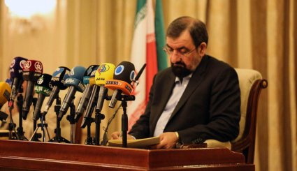 نشست خبری دبیر مجمع تشخیص مصلحت نظام در بغداد
