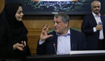 مراسم ادای سوگند شهردار جدید تهران

