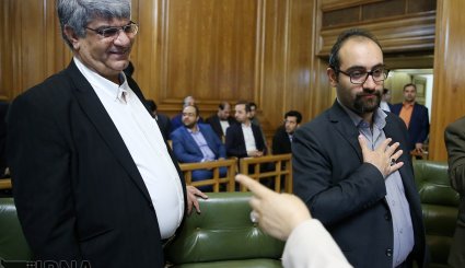 مراسم ادای سوگند شهردار جدید تهران

