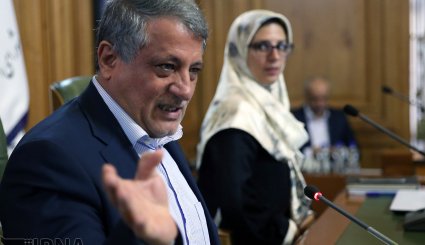 مراسم ادای سوگند شهردار جدید تهران

