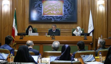 مراسم ادای سوگند شهردار جدید تهران

