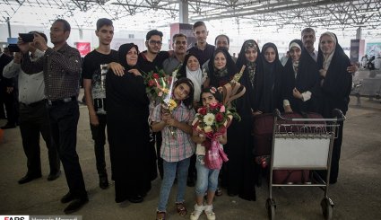 بازگشت اولین کاروان حجاج ایرانی به کشور
