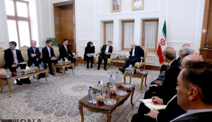 دیدارهای روز چهارشنبه ظریف + تصاویر