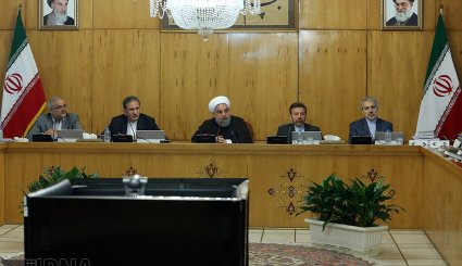 جلسه هیات دولت + تصاویر