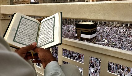 زائران حرم امن الهی + تصاویر