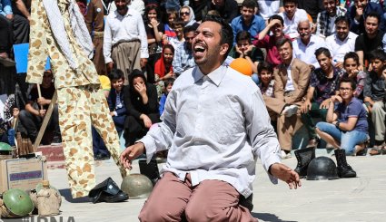 آغاز به کار دوازدهمین جشنواره بین المللی تئاتر خیابانی در مریوان + تصاویر