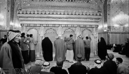 بارگاه ملکوتی حضرت امیر المومنین علی (ع) در سال 1369 + تصاویر