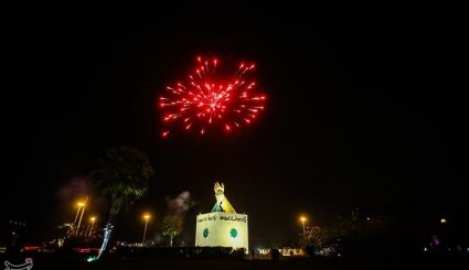 جشن عید غدیر در خیابانهای کیش + تصاویر