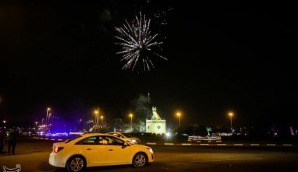جشن عید غدیر در خیابانهای کیش + تصاویر
